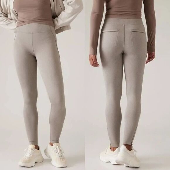 ATHLETA Delancey Skyline Tight XS Herringbone Texture #824993 NEW - Picture 1 of 10
